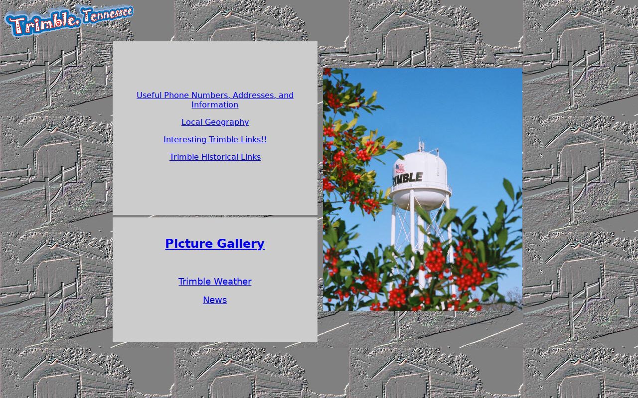 Trimble court docket official town website